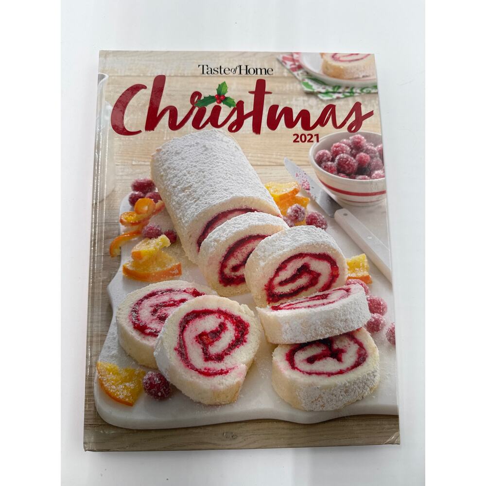 Taste of Home Christmas Cookies Cookbook Hardcover Holiday Baking Recipes
